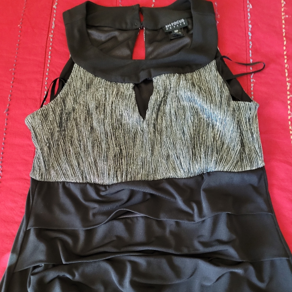 En focus petite sz 8P dress.
